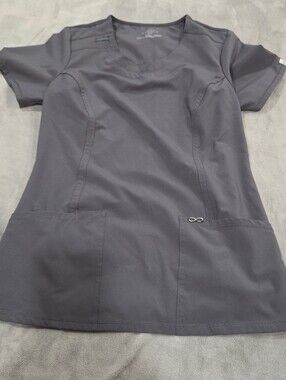 Infinity Nursing Scrub Set - Charcoal Gray